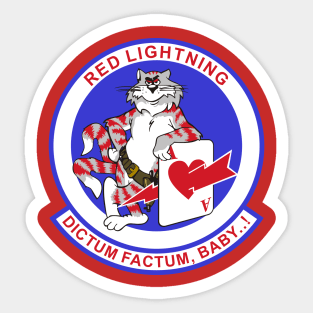 Tomcat VF-194 Red Lightnings Sticker